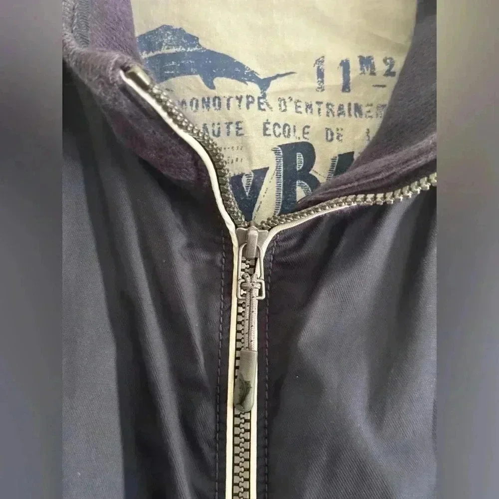 Vintage Tommy Bahama men Cannes Cruiser Full Zip Jacket Navy Size XL